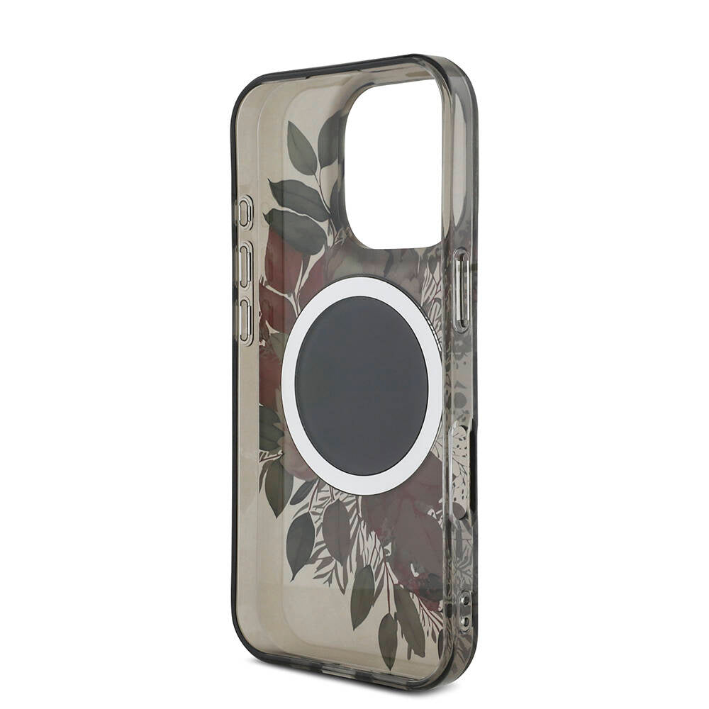 Guess iPhone 16 Pro Orjinal Lisanslı Magsafe Şarj Özellikli IML Baskılı Çiçek İnci Bileklikli Telefon Kılıfı - 17 Guess iPhone 16 Pro Orjinal Lisanslı Magsafe Şarj Özellikli IML Baskılı Çiçek İnci Bileklikli Telefon Kılıfı - 17